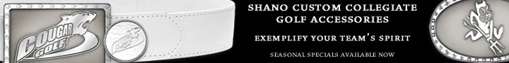 Shano Designs Collegiate Golf Accessories, Exemplify your team's spirit, Seasonal specials available now.
